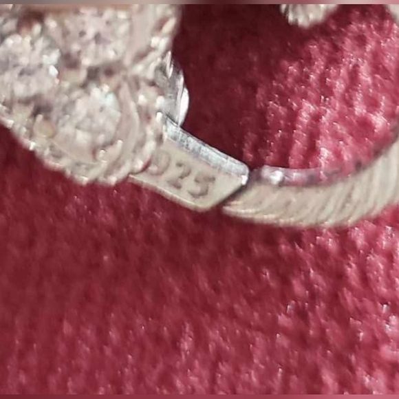 Judith Ripka 925 silver, Leather Verona Rope w/ Rare Fleur de Lis Charm - Picture 2 of 16